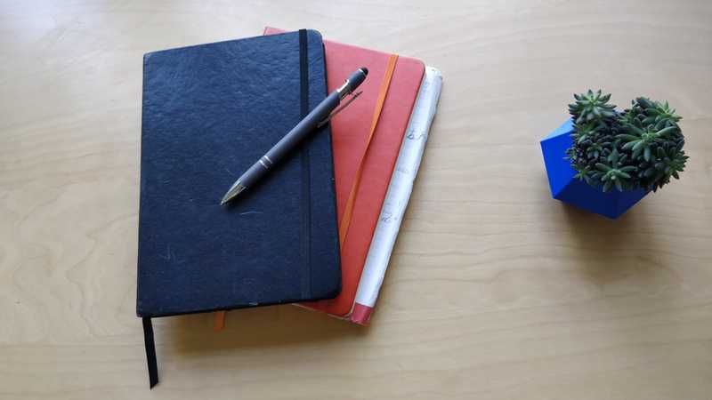 My interview notebooks